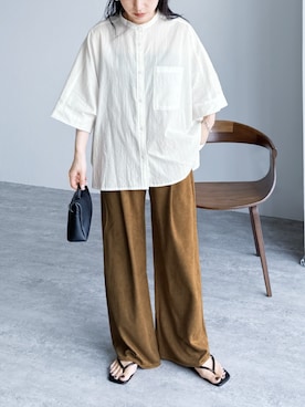 「reca（レカ）のアイテム」を使った、recastaffさん（レディース・154cm）の夏コーディネート