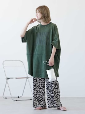 「recaコーデ」｜recastaffさん（レディース・165cm）の夏コーディネート