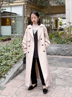 recastaffさん（レディース・154cm）の冬コーディネート