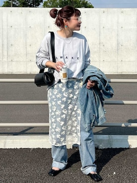 「残暑コーデ」｜recastaffさん（レディース・156cm）の秋コーディネート
