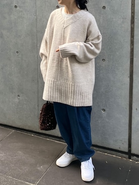 recastaffさん（レディース・153cm）の冬コーディネート