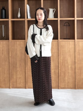 「reca（レカ）のアイテム」を使った、recastaffさん（レディース・154cm）の秋コーディネート