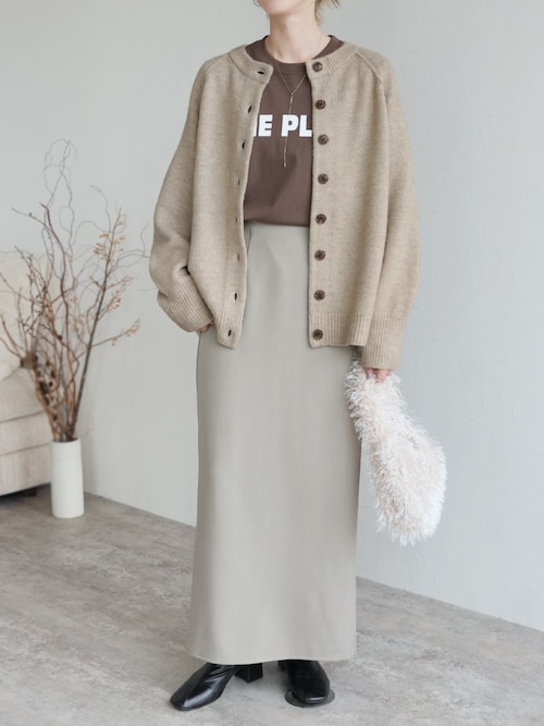 【-3kg見え！ 】サイズが選べる ロングタイトスカート