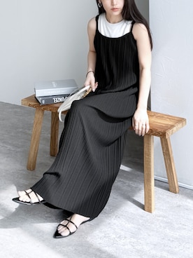 「reca（レカ）のアイテム」を使った、recastaffさん（レディース・154cm）の夏コーディネート