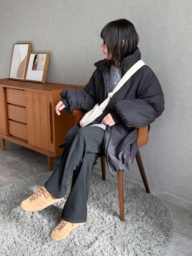 「おでかけコーデ」｜recastaffさん（レディース・154cm）の冬コーディネート