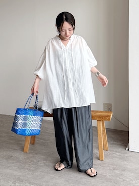 recastaffさん（レディース・154cm）の夏コーディネート