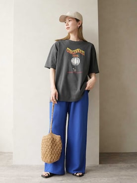 「reca（レカ）のアイテム」を使った、recastaffさん（レディース・165cm）の春コーディネート