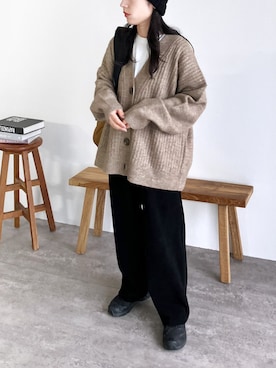 recastaffさん（レディース・154cm）の冬コーディネート