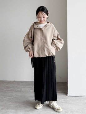 「reca（レカ）のアイテム」を使った、recastaffさん（レディース・154cm）の春コーディネート