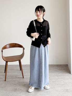 recastaffさん（レディース・154cm）の春コーディネート