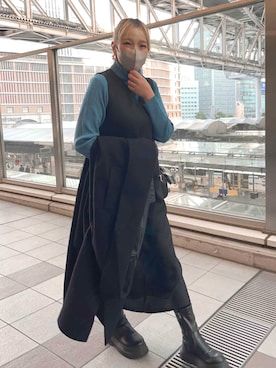 recastaffさん（レディース・156cm）の冬コーディネート