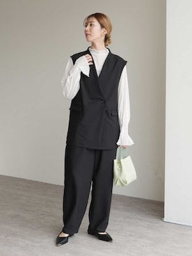 recastaffさん（レディース・165cm）の冬コーディネート