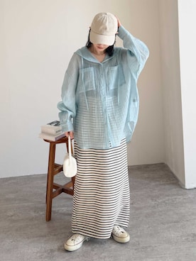 recastaffさん（レディース・154cm）の春コーディネート