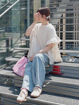 recastaffさん（レディース・162cm）の春コーディネート