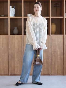 「recaコーデ」｜recastaffさん（レディース・165cm）の夏コーディネート