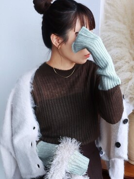 recastaffさん（レディース・158cm）の冬コーディネート