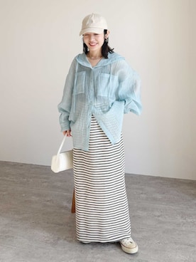 recastaffさん（レディース・154cm）の春コーディネート