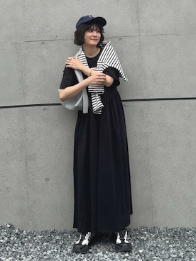 「reca（レカ）のアイテム（ワンピース/ドレス）」を使った、recastaffさん（レディース・153cm）の夏コーディネート