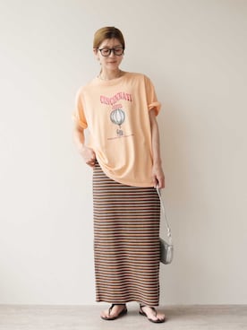 「reca（レカ）のアイテム」を使った、recastaffさん（レディース・165cm）の春コーディネート