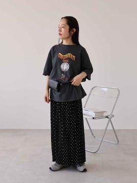 「着やせコーデ」｜recastaffさん（レディース・154cm）の秋コーディネート