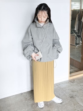 「reca（レカ）のアイテム（その他アウター）」を使った、recastaffさん（レディース・154cm）の冬コーディネート