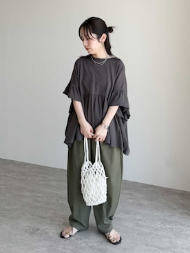 recastaffさん(レディース・154cm)の春コーディネート