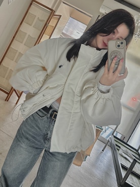 「アイテム（アンダーウェア）」を使った、hikariさん（レディース・150cm）の秋コーディネート