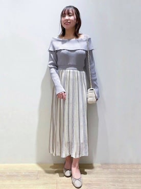 index スタッフさん(レディース・157cm)の春コーディネート