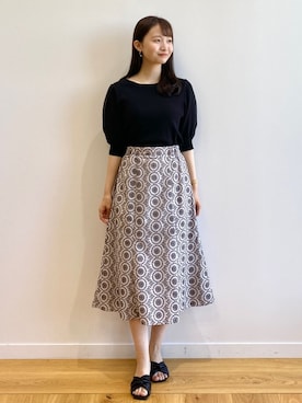 index スタッフさん(レディース・158cm)の春コーディネート