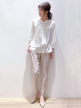 index スタッフさん(レディース・158cm)の春コーディネート