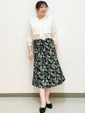 index スタッフさん(レディース・157cm)の秋コーディネート