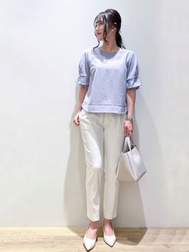 index スタッフさん(レディース・160cm)の春コーディネート