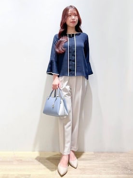 index スタッフさん(レディース・165cm)の春コーディネート