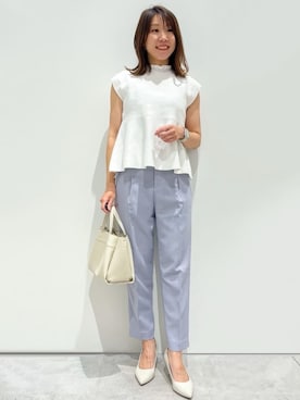 index スタッフさん(レディース・159cm)の春コーディネート