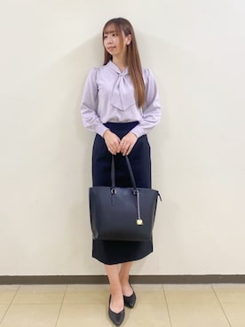 「index」｜index スタッフさん（レディース・167cm）の秋コーディネート