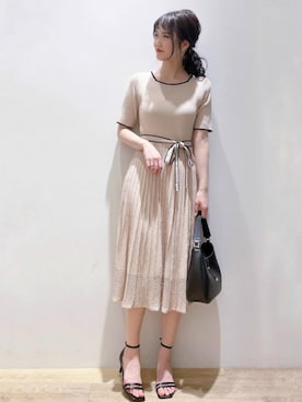 index スタッフさん(レディース・158cm)の春コーディネート