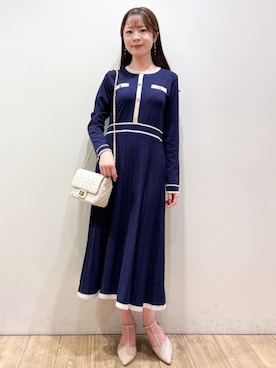 「index（インデックス）のアイテム」を使った、index スタッフさん（レディース・157cm）の秋コーディネート