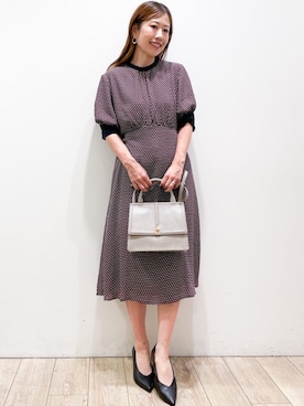 index スタッフさん（レディース・158cm）の夏コーディネート