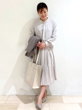 index スタッフさん（レディース・158cm）の春コーディネート