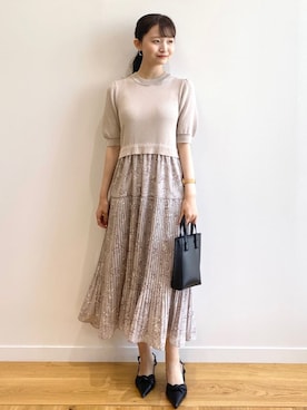 index スタッフさん(レディース・158cm)の春コーディネート