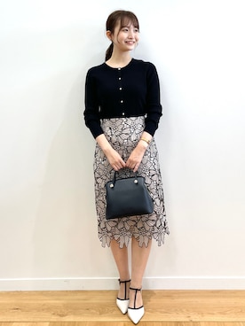 index スタッフさん（レディース・158cm）の秋コーディネート