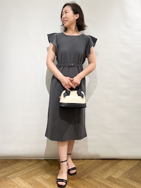 index スタッフさん（レディース・161cm）の夏コーディネート