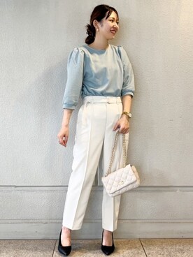 index スタッフさん（レディース・158cm）の秋コーディネート