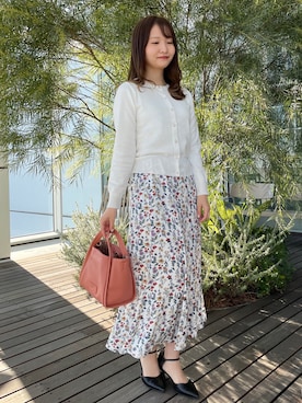 index スタッフさん（レディース・158cm）の冬コーディネート