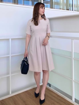 index スタッフさん（レディース・158cm）の冬コーディネート