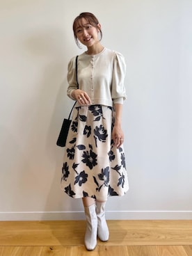 index スタッフさん(レディース・157cm)の秋コーディネート