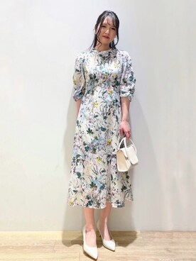 index スタッフさん（レディース・160cm）の春コーディネート