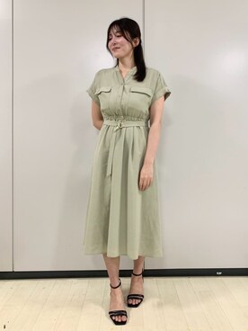 index スタッフさん(レディース・163cm)の夏コーディネート