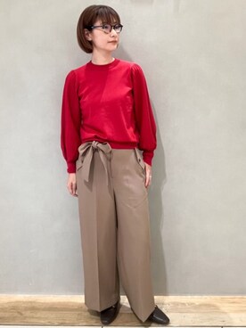 index スタッフさん(レディース・163cm)の秋コーディネート