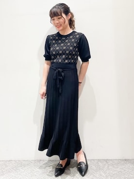 index スタッフさん(レディース・158cm)の秋コーディネート